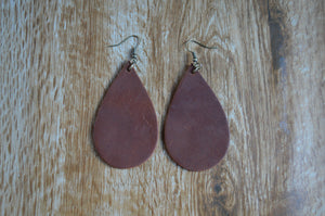 Leather Earrings