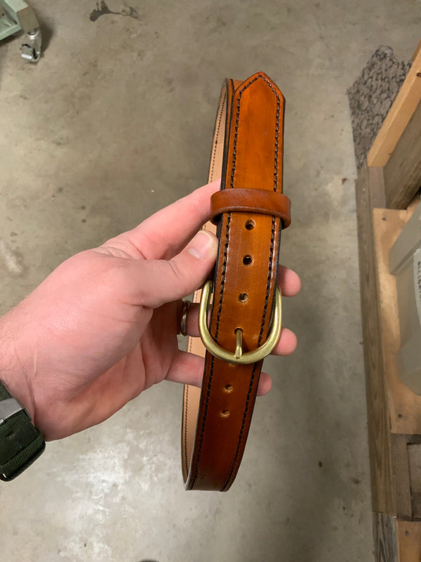 Men's Double Layer Leather Belts