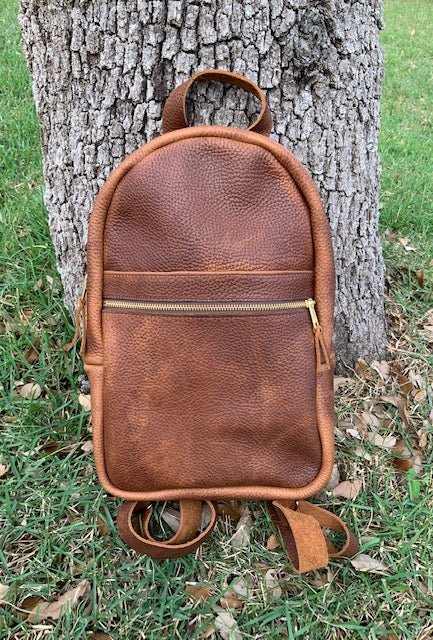 Handmade Leather Backpack | Oil Tanned Leather